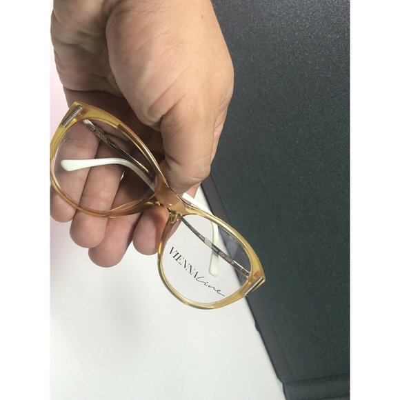 Vintage Viennaline 1479 70 Clear Retro Optyl Eyeglass Frames Germany Vienna Line - Picture 11 of 16